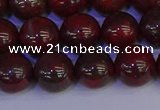 CBD354 15.5 inches 12mm round poppy jasper beads wholesale