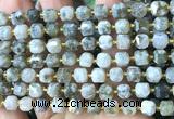 CCU1411 15 inches 6mm - 7mm faceted cube labradorite beads