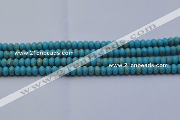 CDE2642 15.5 inches 8*12mm rondelle dyed sea sediment jasper beads