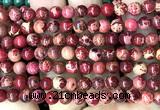 CDE3112 15 inches 6mm round sea sediment jasper beads wholesale