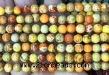 CDE3114 15 inches 6mm round sea sediment jasper beads wholesale