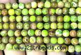 CDE3116 15 inches 6mm round sea sediment jasper beads wholesale