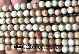 CDE3150 15 inches 6mm round sea sediment jasper beads wholesale