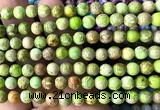 CDE3155 15 inches 6mm round sea sediment jasper beads wholesale