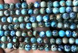 CDE3162 15 inches 6mm round sea sediment jasper beads wholesale