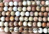 CDE3200 15 inches 8mm round sea sediment jasper beads wholesale