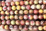 CDE3209 15 inches 8mm round sea sediment jasper beads wholesale