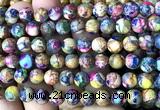 CDE3216 15 inches 8mm round sea sediment jasper beads wholesale