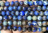 CDE3240 15 inches 8mm round sea sediment jasper beads wholesale