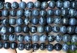 CDE3242 15 inches 8mm round sea sediment jasper beads wholesale