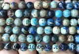 CDE3259 15 inches 8mm round sea sediment jasper beads wholesale