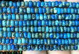 CDE3456 15 inches 3*4mm rondelle sea sediment jasper beads