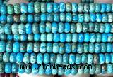 CDE3505 15 inches 4*6mm rondelle sea sediment jasper beads