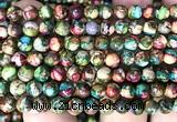 CDE3801 15 inches 6mm round rainbow sea sediment jasper beads