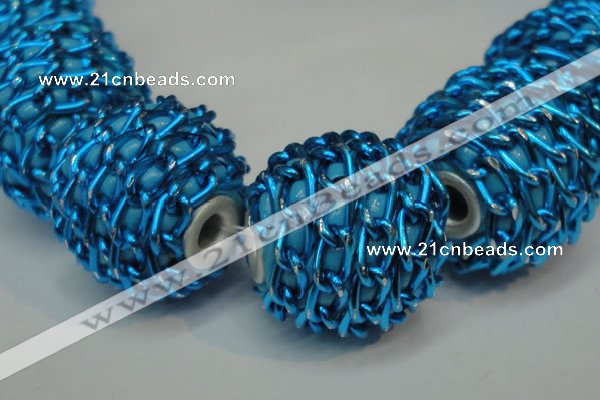 CIB445 19mm round fashion Indonesia jewelry beads wholesale