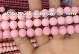 CMJ823 15.5 inches 10mm round matte Mashan jade beads wholesale