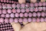 CMJ833 15.5 inches 10mm round matte Mashan jade beads wholesale