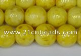 CMJ907 15.5 inches 8mm round Mashan jade beads wholesale