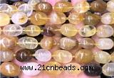 CNG9308 15 inches 10*14mm - 13*18mm nuggets yellow quartz beads