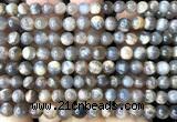 CSS866 15 inches 6mm round black sunstone beads wholesale